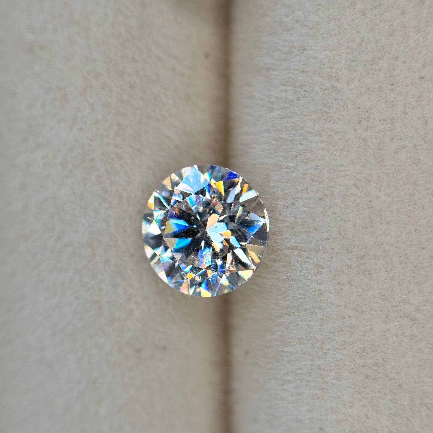 Eternal Moissanite, Round Brilliant, 1.21 Carats